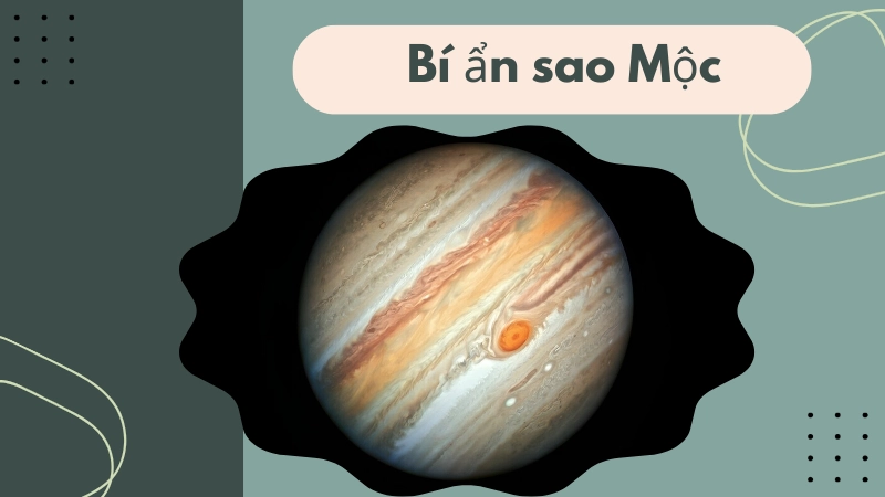 Cận cảnh vết đỏ lớn đặc trưng trên bề mặt sao mộc