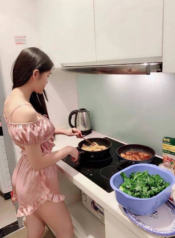 gái xinh nấu ăn 30 gái xinh nấu ăn 30