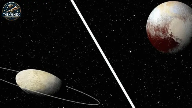Khoảng cách, kích thước và khối lượng của Haumea Khoảng cách, kích thước và khối lượng của Haumea