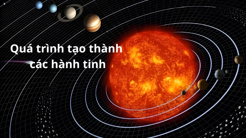 Quá trình bồi tụ các hành tinh trong hệ mặt trời